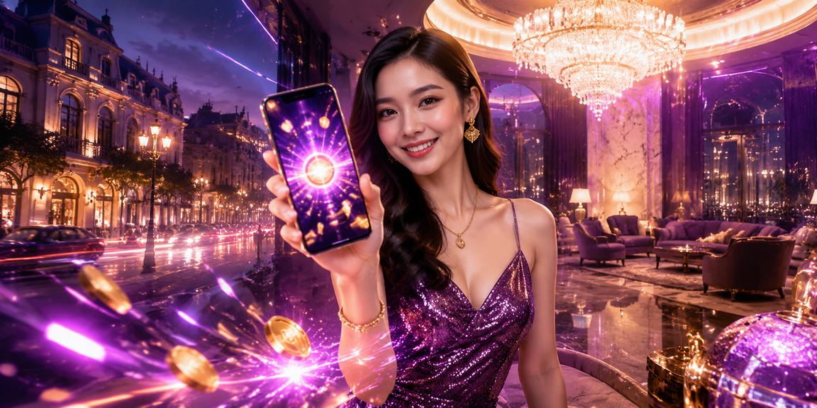 Người dùng Hà Nội theo dõi kèo bóng đá qua màn hình điện thoại neon