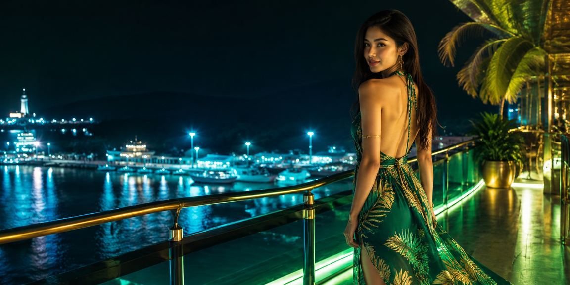 Khung cảnh casino và cá cược tại bãi biển Phú Quốc với không khí sôi động